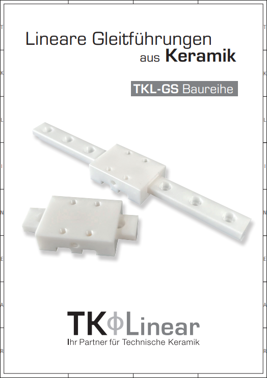 Lineare Gleitführungen aus Keramik