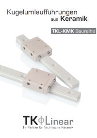 Broschüre - Kugelumlaufführungen aus Keramik