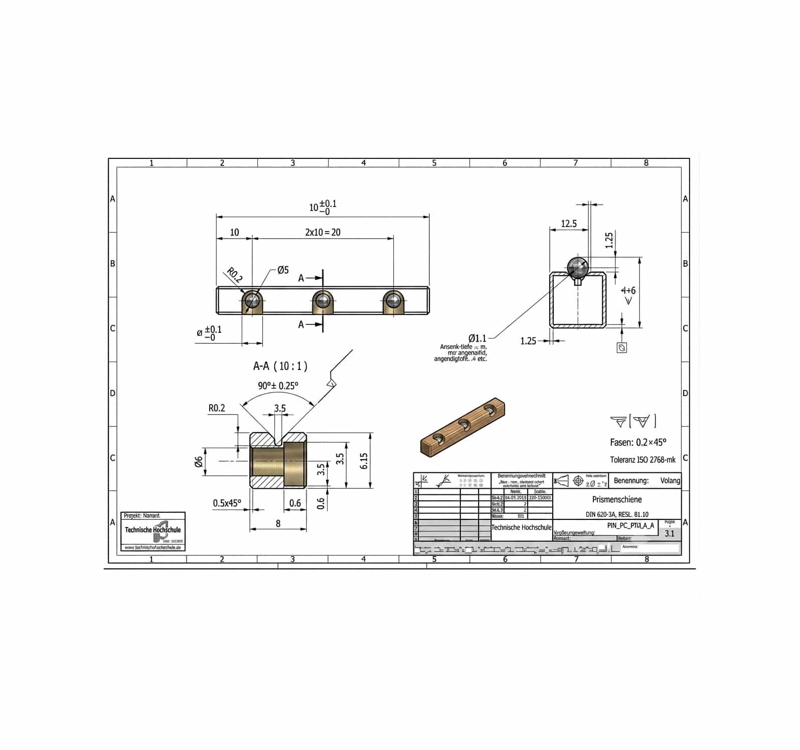 Technische-skizze_ Keramische Linearführung ZrO2 TKL-R4400